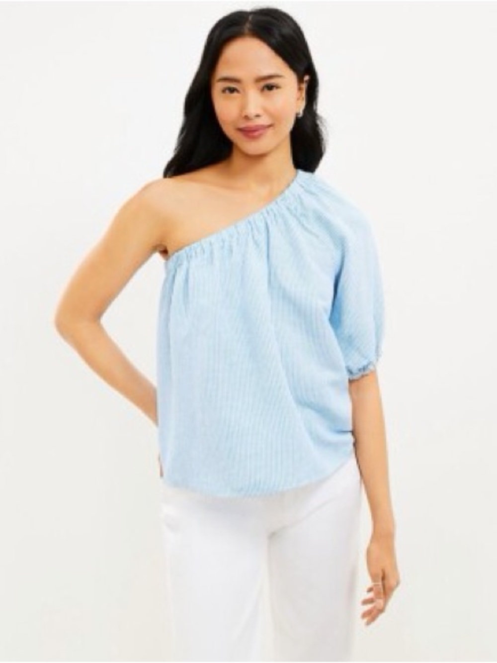LOFT - one shoulder blouse!